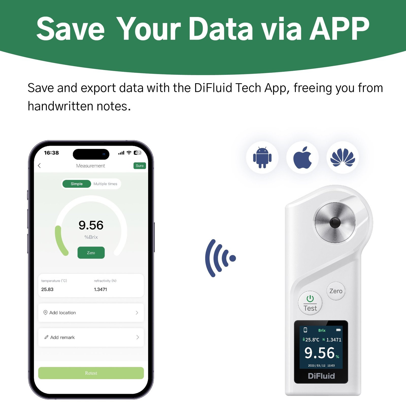 brix meter refractometer